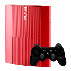 Консоль Sony PlayStation 3 Super Slim 500GB Red Б/У