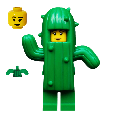 Фигурка Lego Series 18 Cactus Girl Collectible Minifigures col322 Б/У - Retromagaz