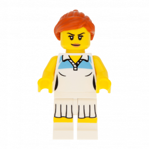 Фигурка Lego Series 3 Tennis Player Collectible Minifigures col046 Б/У - Retromagaz