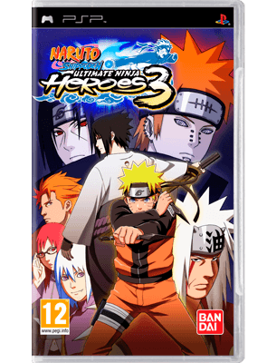 Игра Sony PlayStation Portable Naruto Shippuden: Ultimate Ninja Heroes 3 Английская Версия Б/У