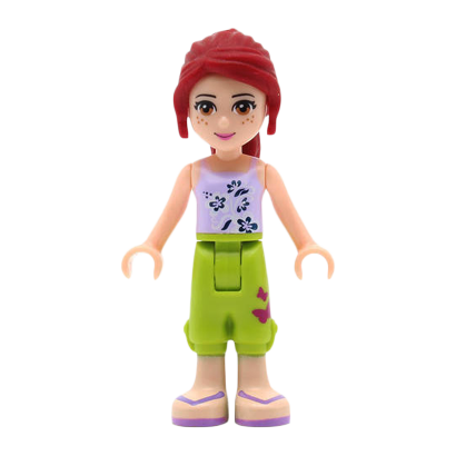 Фигурка Lego Girl Mia Lime Cropped Trousers Friends frnd059 1 Б/У - Retromagaz