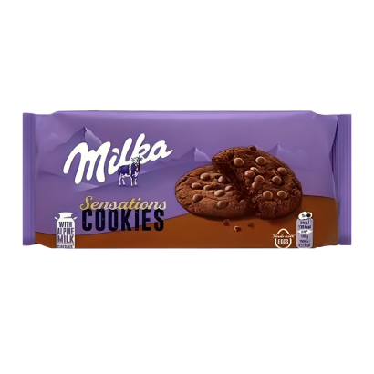 Печенье Milka Sensations Cookies Choco 156g - Retromagaz