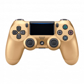 Геймпад Беспроводной Sony PlayStation 4 DualShock 4 Version 2 Gold Б/У Нормальный