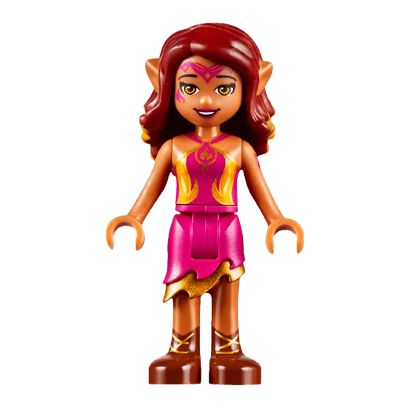 Фігурка Lego Elves Azari Firedancer Magenta and Gold Friends elf036 Б/У - Retromagaz