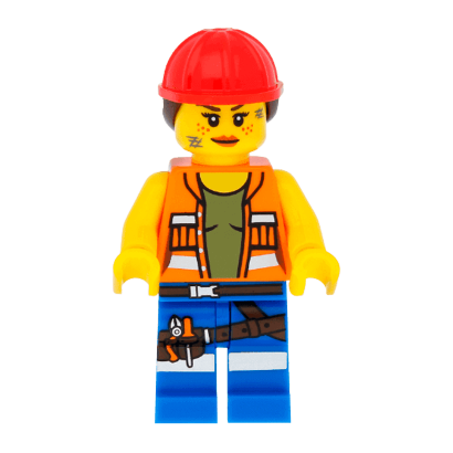 Фігурка Lego The Lego Movie Gail the Construction Worker Cartoons tlm009 Б/У - Retromagaz