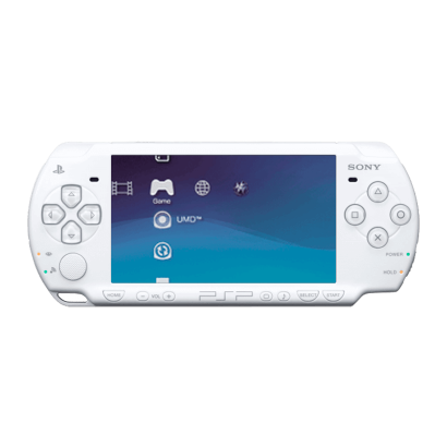 Консоль Sony PlayStation Portable Slim PSP-2ххх White Б/У - Retromagaz