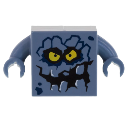 Фигурка Lego Stone Monster Army Brickster Small with Technic Bricks 1 x 2 Nexo Knights nex118 Б/У - Retromagaz