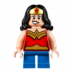 Фигурка Lego DC Wonder Woman Gold Tiara Short Legs Super Heroes sh0358 Б/У - Retromagaz