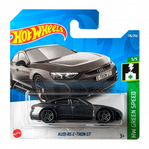 Машинка Базова Hot Wheels Audi RS E-Tron GT Green Speed 1:64 HCR99 Grey - Retromagaz