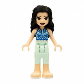 Фигурка Lego Girl Emma Light Aqua Trousers Friends frnd382a 1 Б/У