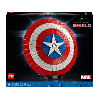 Конструктор Lego Щит Капитана Америка Marvel 76262 Новый - Retromagaz