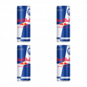 Набор Напиток Энергетический Red Bull 250ml 4шт - Retromagaz