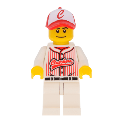 Фігурка Lego Series 3 Baseball Player Collectible Minifigures col047 Б/У - Retromagaz