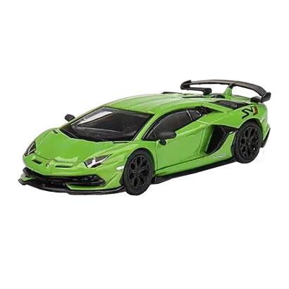 Машинка Premium MINI GT Lamborghini Aventador SVJ 1:64 Green - Retromagaz