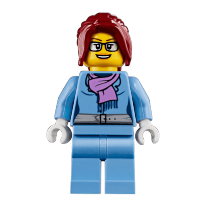 Фігурка Lego People 973pb0962 Winter Vacationer Female City twn317 1 Б/У - Retromagaz