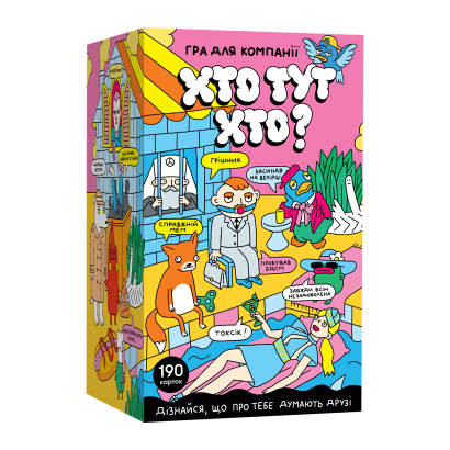 Настольная Игра «Кто Здесь Кто?» - Retromagaz