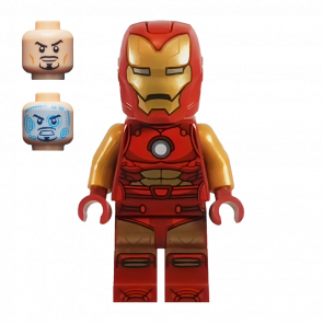 Фігурка Lego Marvel Iron Man Dark Red Gold Armor Super Heroes sh1008 Б/У