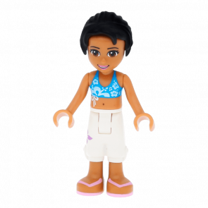 Фигурка Lego Girl Joanna White Cropped Trousers Friends frnd072 Б/У - Retromagaz