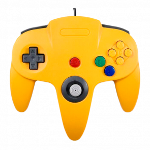 Геймпад Проводной Nintendo N64 NUS-005 Yellow 1.8m Б/У - Retromagaz