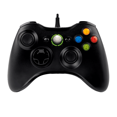 Геймпад Дротовий RMC Xbox 360 Black 2m Б/У - Retromagaz