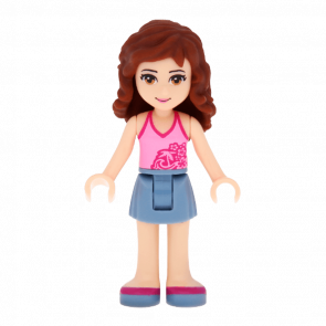 Фігурка Lego Girl Olivia Sand Blue Skirt Friends frnd079 Б/У