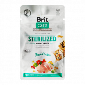 Сухий Корм для Котів Cтерилізованих Brit Care Urinary Health Курка 400g - Retromagaz