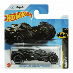 Машинка Базова Hot Wheels Batman: Arkham Knight Batmobile Batman 1:64 HTB22 Black - Retromagaz