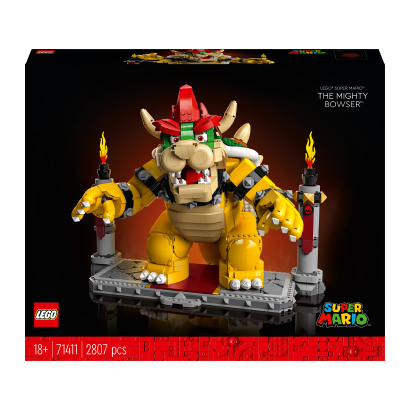 Конструктор Lego Могутній Боузер Super Mario 71411 Новий - Retromagaz