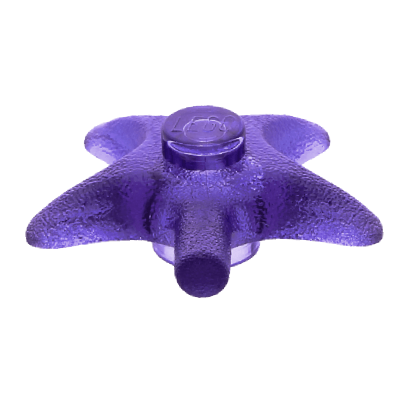 Фигурка Lego Вода Starfish Sea Star Animals x112 33122 1 4239123 6056460 Trans-Purple Б/У - Retromagaz