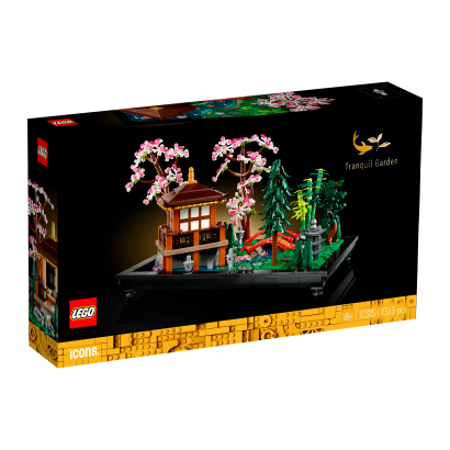 Конструктор Lego Tranquil Garden Icons 10315 Новый - Retromagaz