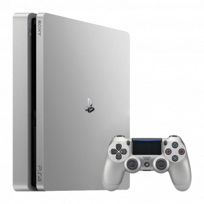 Консоль Sony PlayStation 4 Slim 1TB Silver Б/У Нормальний