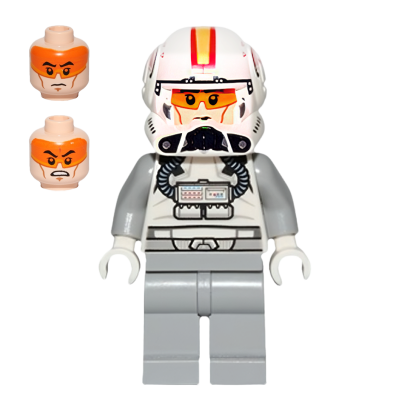 Фигурка Lego Республика Clone Trooper Pilot Phase 2 Star Wars sw0608 Б/У - Retromagaz