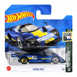 Машинка Базовая Hot Wheels Mazda 787B Retro Racers 1:64 HKH01 Blue