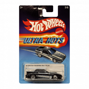 Тематична Машинка Hot Wheels '89 Mazda Savanna RX-7 FC3S Ultra Hots 1:64 JBY62 Black