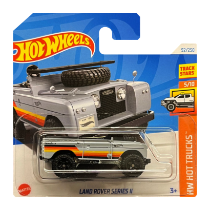 Машинка Базова Hot Wheels Land Rover Series II Hot Trucks 1:64 HTC32 Grey - Retromagaz