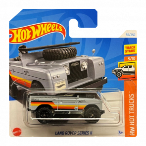 Машинка Базова Hot Wheels Land Rover Series II Hot Trucks 1:64 HTC32 Grey - Retromagaz