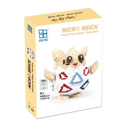 Набір Micro Brick Togepi 7197A Pokémon Новий - Retromagaz