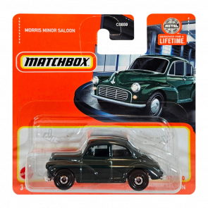 Машинка Велике Місто Matchbox Morris Minor Saloon Showroom 1:64 HVN56 Green - Retromagaz