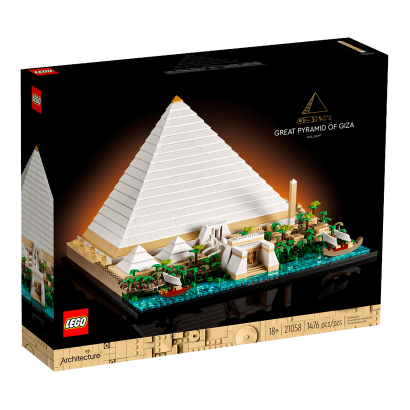 Конструктор Lego Great Pyramid of Giza Architecture 21058 Новый - Retromagaz