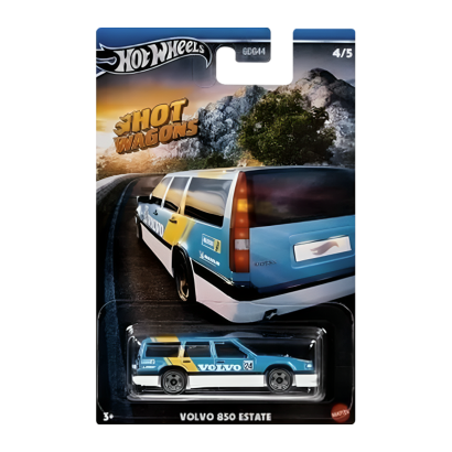 Тематична Машинка Hot Wheels Volvo 850 Estate Hot Wagons 1:64 HWR56/HRR86 Blue - Retromagaz