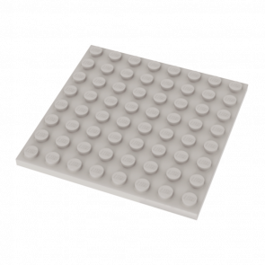 Пластина Lego Обычная 8 x 8 41539 42534 4163586 4624911 White 2шт Б/У