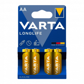 Батарейка Varta AA Bat Alkaline Longife Extra 4шт - Retromagaz