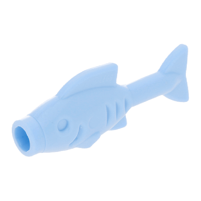 Фигурка Lego Вода Fish Animals 64648 1 6195347 Bright Light Blue 4шт Б/У - Retromagaz