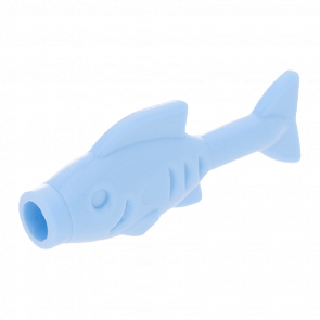 Фигурка Lego Вода Fish Animals 64648 1 6195347 Bright Light Blue 4шт Б/У