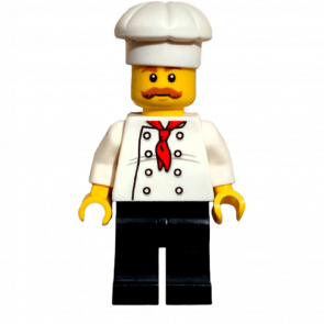 Фігурка Lego People 973pb2335 Chef Hot Dog City cty0878 Б/У