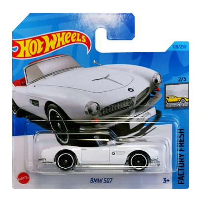 Машинка Базова Hot Wheels BMW 507 Factory Fresh 1:64 HKG30 White - Retromagaz