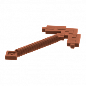 Зброя Lego Minecraft Pickaxe Pixelated 18789 6093628 Reddish Brown Б/У - Retromagaz