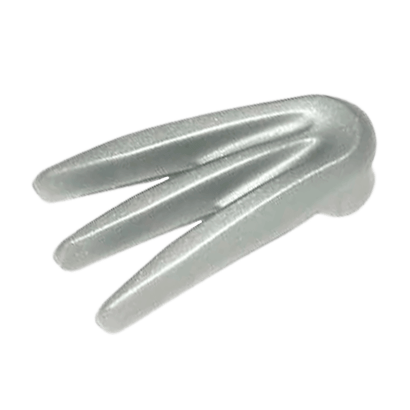 Зброя Lego Інше Bladed Claw Spread 10187 6004345 Flat Silver 4шт Б/У - Retromagaz