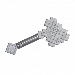 Зброя Lego Minecraft Axe Pixelated 18788 6089099 Flat Silver Б/У - Retromagaz