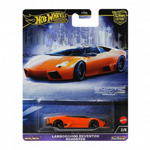 Машинка Premium Hot Wheels Lamborghini Reventón Roadster Exotic Envy 1:64 HKC76 Orange - Retromagaz